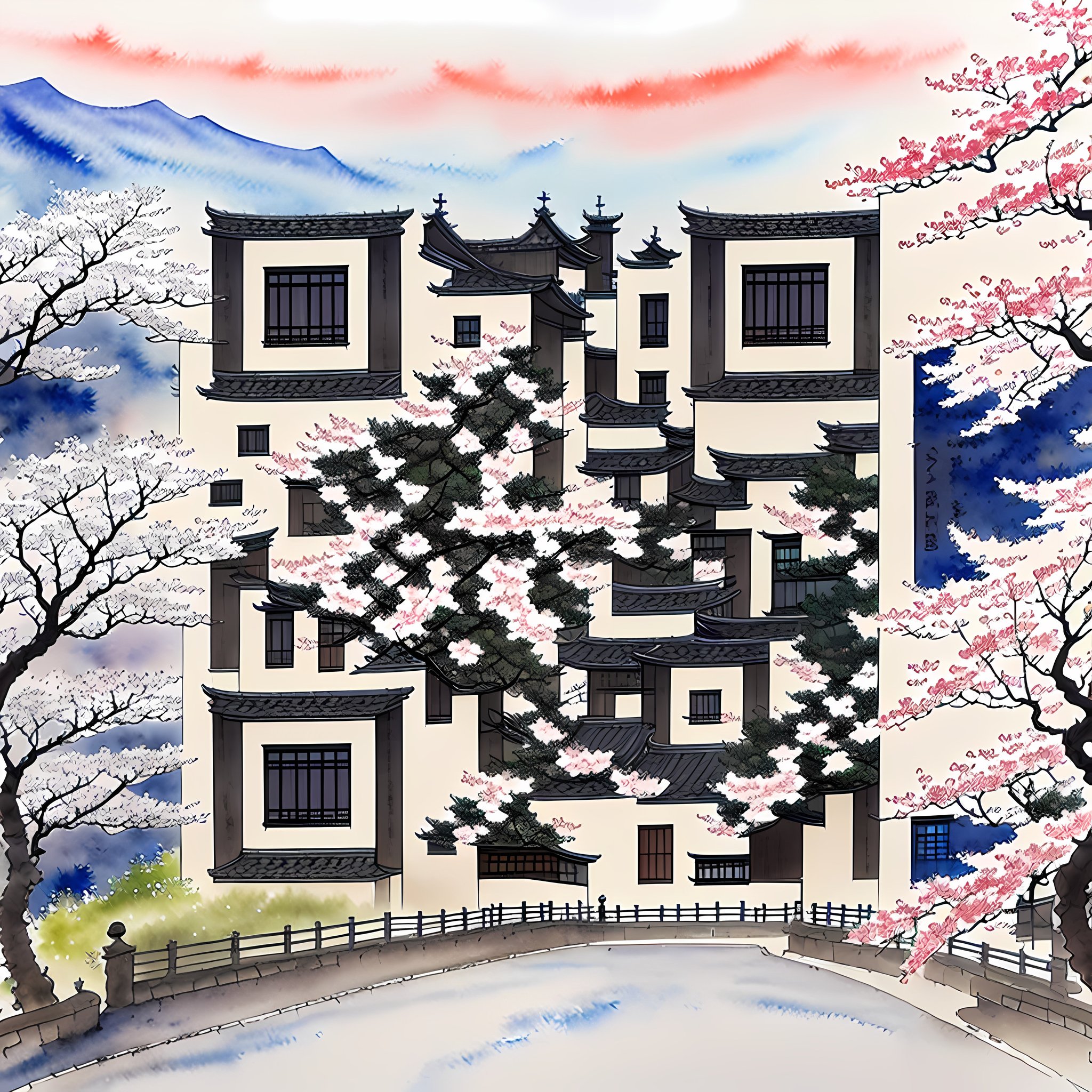 Cherry blossoms in Kyoto