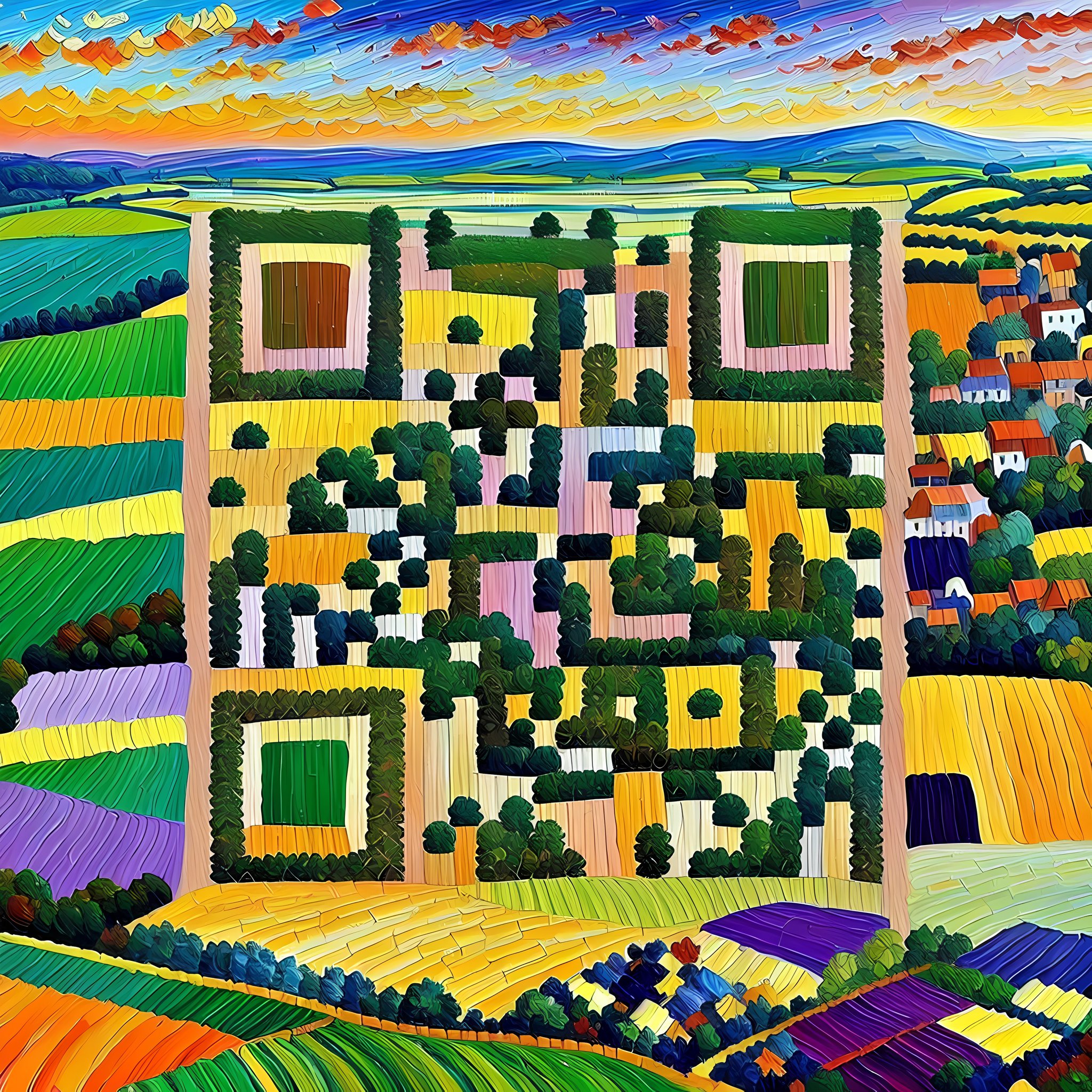 Patchwork fields